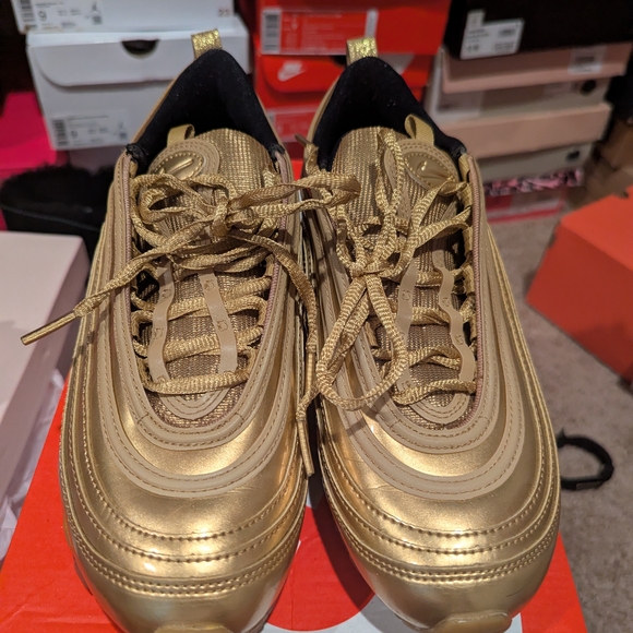 Nike Air Max 97 QS Metallic Gold Red Label main image 6